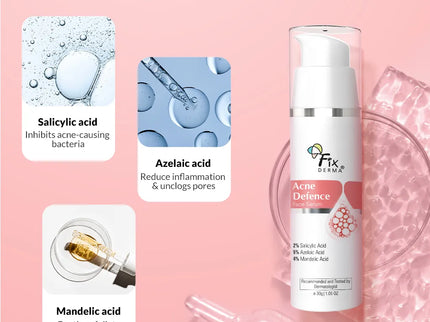 Fixderma Acne Defence Face Serum - 30 gms