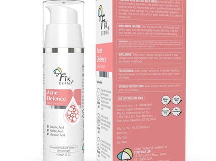 Fixderma Acne Defence Face Serum - 30 gms