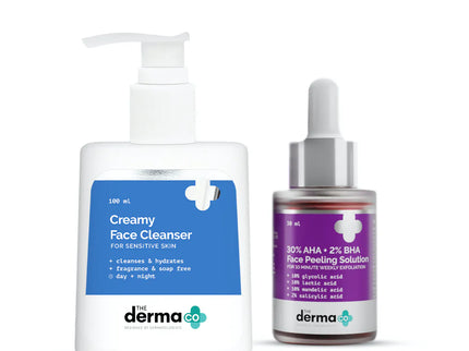 The Derma Co AHA-BHA Glow Combo - 130 gms