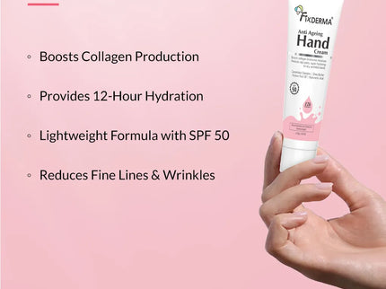 Fixderma Anti Ageing Hand Cream - 30 gms