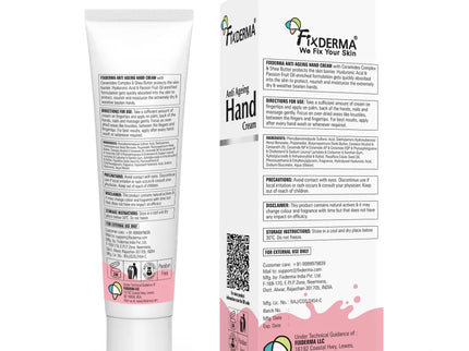Fixderma Anti Ageing Hand Cream - 30 gms