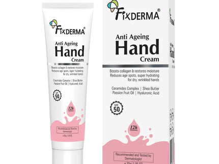 Fixderma Anti Ageing Hand Cream - 30 gms