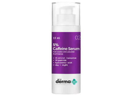 The Derma Co 5% Caffeine Under Eye Serum for Dark Circles & Puffiness - 15 ml