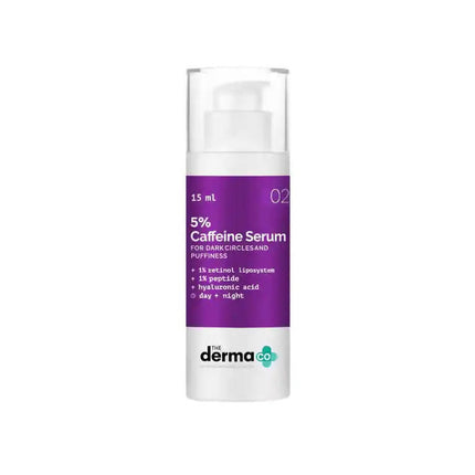 The Derma Co 5% Caffeine Under Eye Serum for Dark Circles & Puffiness - 15 ml