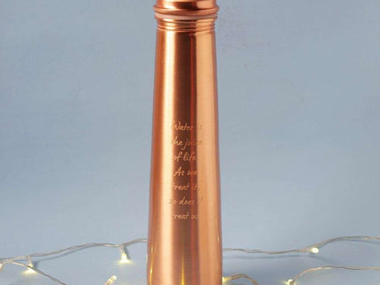 Ishalife  Sadhguru Quote Copper Bottle - 750 ml