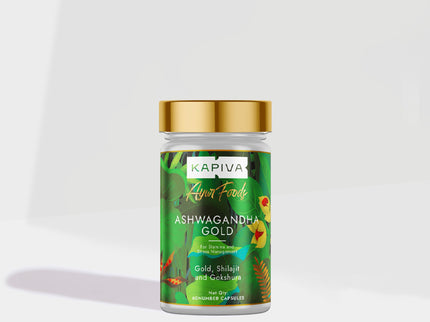 Kapiva Ayurveda Ashwagandha Gold - 60 Capsules