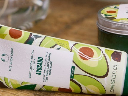The Body Shop Avocado Lotion-To-Oil - 200 ml