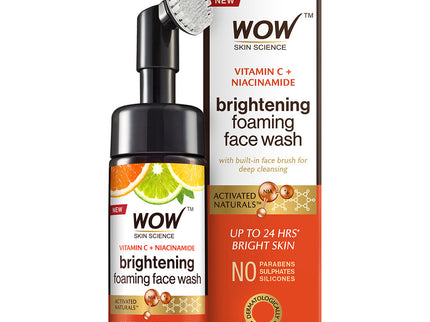 Wow Skin Science Brightening Vitamin C Foaming Face Wash - 150 ml