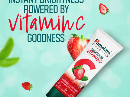 Himalaya Brightening Vitamin C Strawberry Face Wash