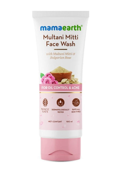 Mamaearth Multani Mitti Face Wash (100ml)