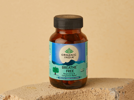 Organic India Breathe Support Capsules - 60 Cap