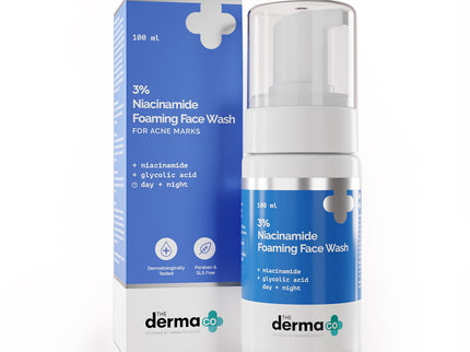 The Derma Co 3% Niacinamide Foaming Face Wash - 100 ml