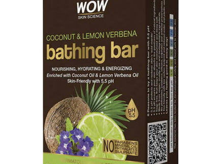 Wow Skin Science Coconut & Lemon Verbena Bathing Bar