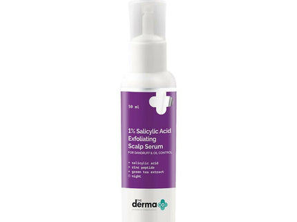 The Derma Co 1% Salicylic Acid Exfoliating Scalp Serum - 50 ml