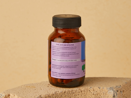 Organic India Cinnamon Capsules - 60 Cap