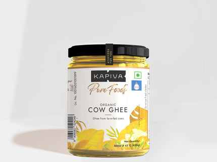 Kapiva Ayurveda Organic Cow Ghee - 500 ml