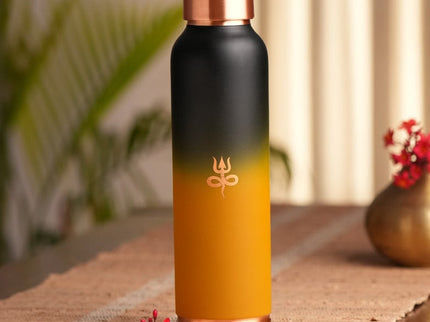 Isha Life Copper Water Bottle (Coated) - 950 ml