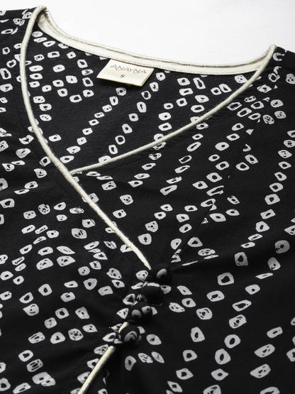Anayna Bandhani Printed Kurta