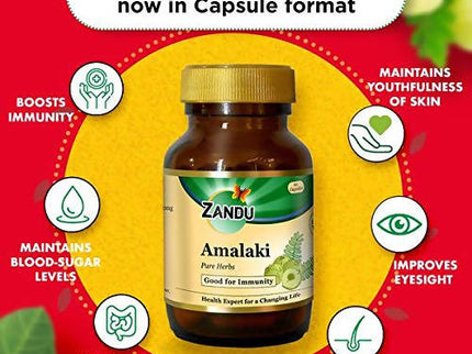 Zandu Amalaki Pure Herbs Capsules
