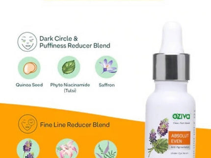 OZiva Absolut Even Anti-Pigmentation Under-Eye Serum