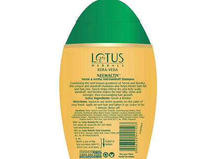 Lotus Herbals Kera-Veda Soyashine Soya Protein And Brahmi Shampoo
