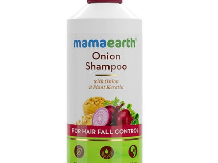 Mamaearth Onion Shampoo with Plant Keratin (400ml)