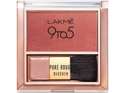 Lakme 9to5 Pure Rouge Blusher  Peach Affair - 6 gms