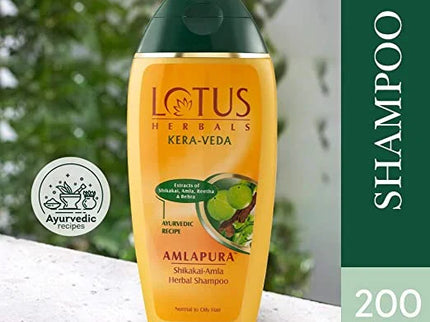 Lotus Herbals Amlapura Shikakai Amla Herbal Shampoo