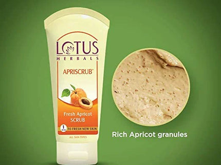 Lotus Herbals Apriscrub Fresh Apricot Scrub
