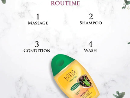 Lotus Herbals Kera-Veda Neemactiv Neem And Reetha Anti Dandruff Shampoo