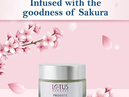 Lotus Herbals Probrite Illuminating Radiance Crème