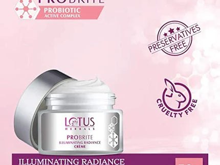 Lotus Herbals Probrite Illuminating Radiance Crème