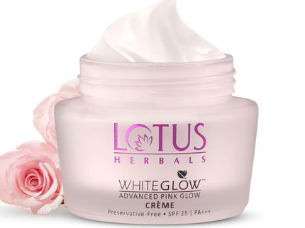 Lotus Herbals Whiteglow Advanced Pink Glow Creme Spf 25 I PA+++