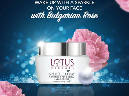 Lotus Herbals Whiteglow Advanced Pink Glow Night Crème