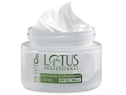 Lotus Professional Phyto Rx Whitening And Brightening Creme SPF 25 PA+++