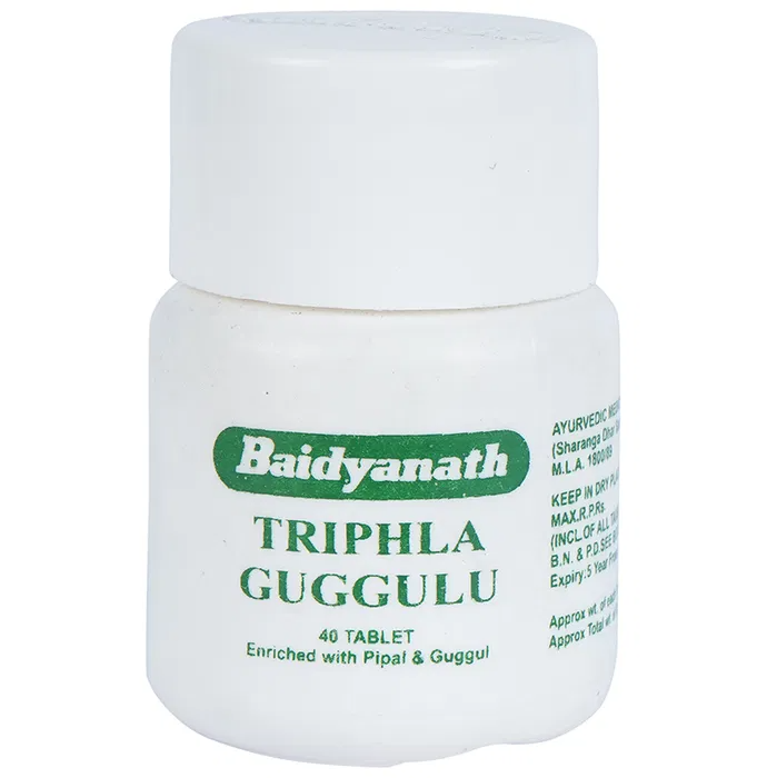 Baidyanath Jhansi Triphala Guggulu Tablets