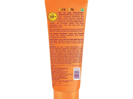Lotus Herbals Safe Sun Daily Multi-Function Sunblock SPF PA+++ - 60 gms