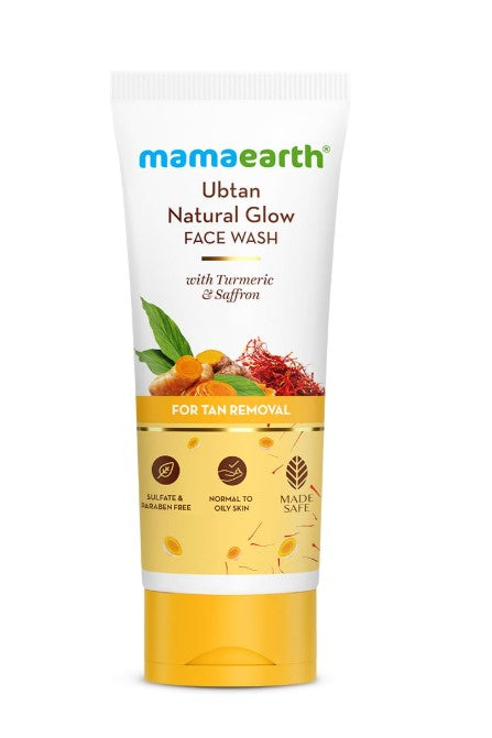 Mamaearth Ubtan Natural Glow Face Wash (200ml)