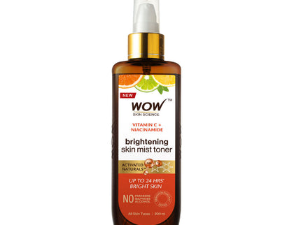 Wow Skin Science Vitamin C & Niacinamide Skin Mist Toner - 200 ml