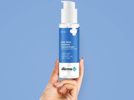 The Derma Co AHA BHA Cleanser Concentrate - 100 ml