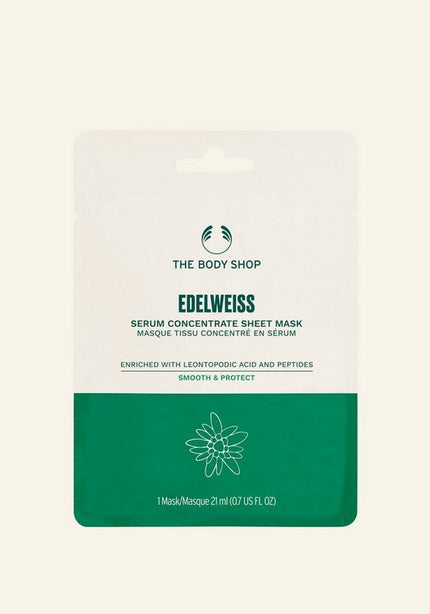 The Body Shop Edelweiss Serum Concentrate Sheet Mask - 21 ml