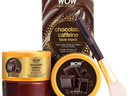 Wow Skin Science Chocolate Caffeine Face Mask - 200 ml