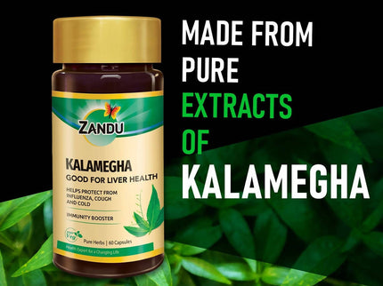 Zandu Kalamegha Good For Liver Health Capsules