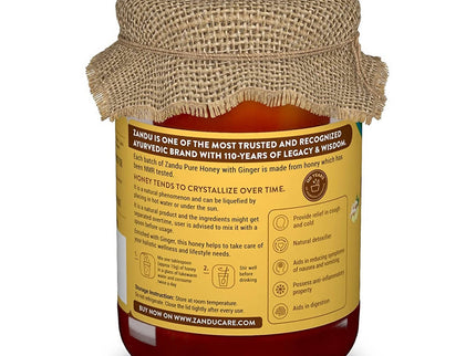 Zandu Pure Honey with Ginger