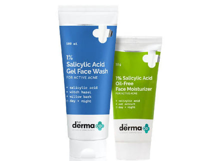The Derma Co Salicylic Acid Acne-Fighting Combo - 150 ml