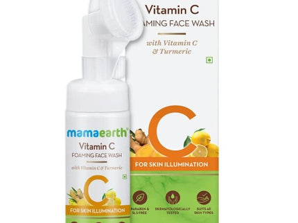 Mamaearth Vitamin C Foaming Face Wash with Turmeric (150ml)