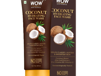Wow Skin Science Coconut Hydrating Face Wash - 100 ml