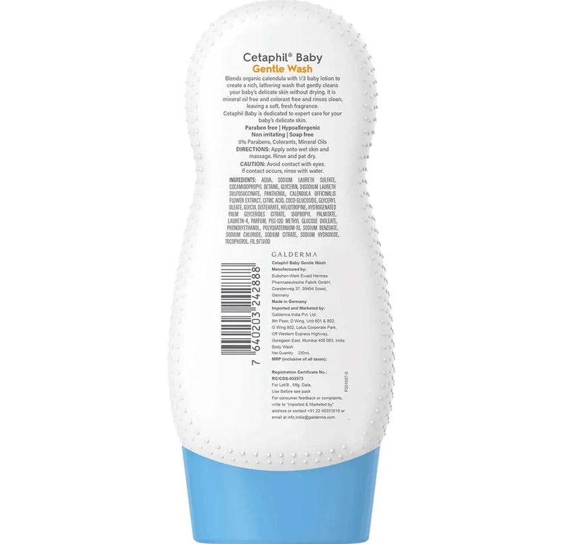 Cetaphil Baby Gentle Wash With Organic Calendula