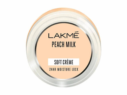 Lakme Peach Milk Soft Creme 24Hr Moisture Lock - 100 gms