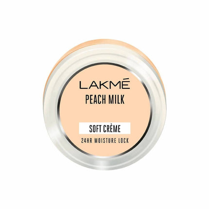 Lakme Peach Milk Soft Creme 24Hr Moisture Lock - 100 gms